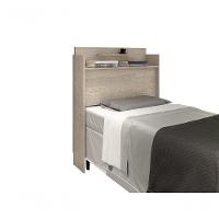 Cabeceira Box Solteiro Thayna Amarula 88 Cm - Framar Móveis - 2