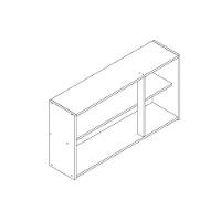 Armário De Cozinha Modulado Rebeca C- 3 Portas 120cm Mel - Movelbento - 2