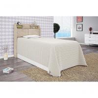 Cabeceira Box Solteiro 0,88cm Elisa Amarula - Framar Móveis