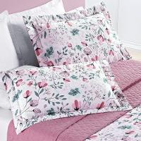 Cobre Leito + Jogo De Cama Avere 200 Fios Solteiro 04 Peças 100% Poliéster - Bothanica