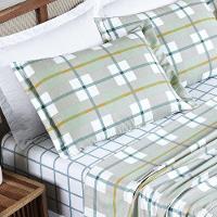 Cobre Leito + Jogo De Cama Afeto 400 Fios Queen 07 Peças 100% Poliéster - Adria - 7