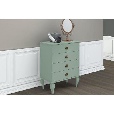 Cômoda Casal Cl 4009 C- 4 Gavetas Oliva - Movelbento