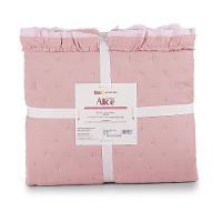 Colcha Alice 200 Fios King 03 Peças 100% Poliéster - Rosa - 5