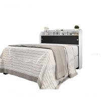 Cabeceira Box Queen 1,58cm Elisa Branco Branco/preto - Framar Móveis - 3