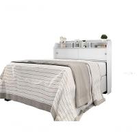 Cabeceira Box Queen 1,58cm Elisa Branco Branco/preto - Framar Móveis - 7