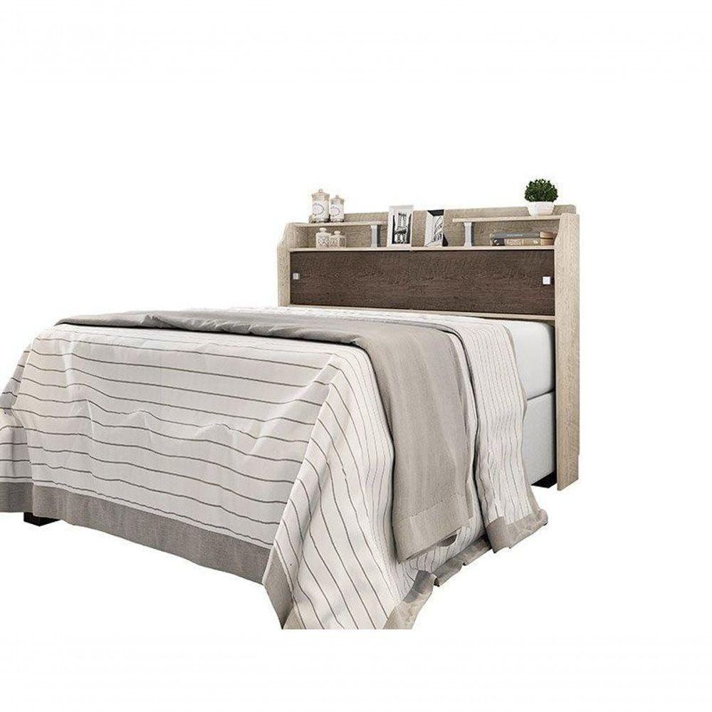 Cabeceira Box Queen 1,58cm Elisa Amarula - Framar Móveis - 7