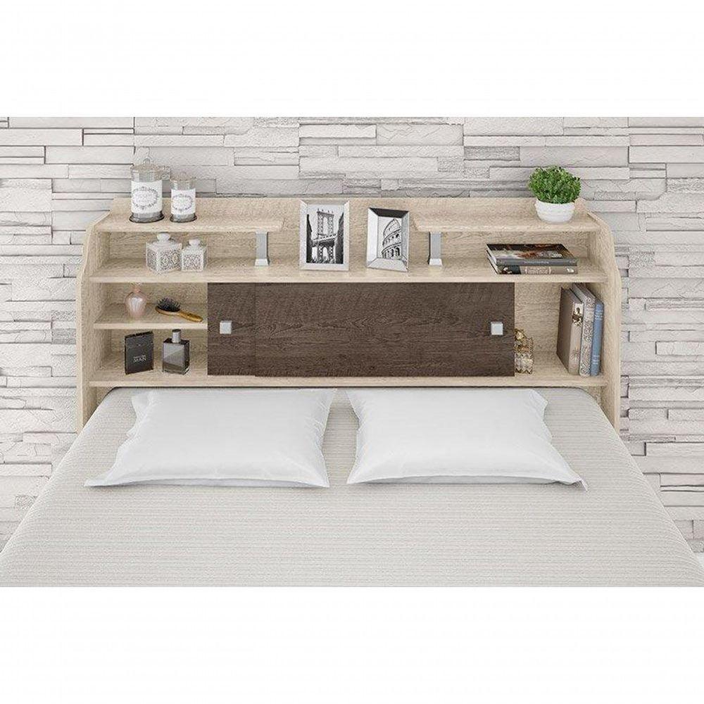 Cabeceira Box Queen 1,58cm Elisa Amarula - Framar Móveis - 8