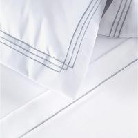 Jogo De Cama Trio 400 Fios Casal Padrão 04 Peças 100% Poliéster - Branco - 3