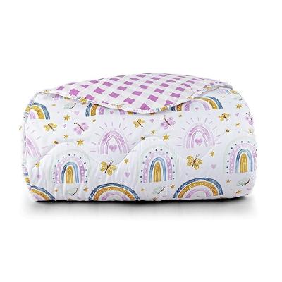 Edredom Tutti Kids 200 Fios Solteiro 01 Peça 100% Poliéster - Rainbow