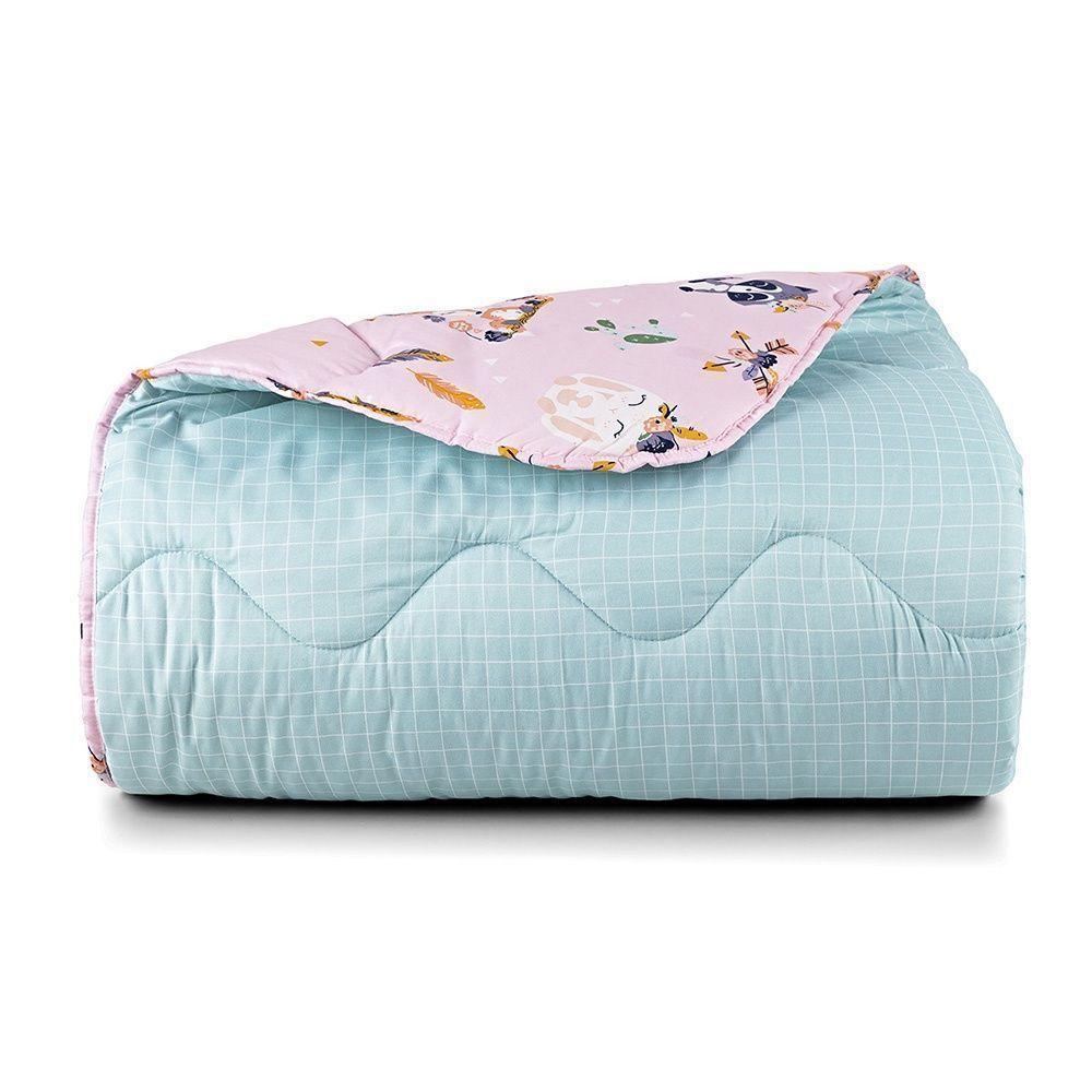 Edredom + Jogo De Cama Tutti Kids 200 Fios Solteiro 03 Peça 100% Poliéster - Foxy - 3