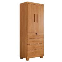 Armário Multiuso New Aurora 2 Portas 4 Gavetas Cinamomo - 2