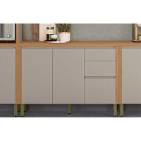 Tampo De Cozinha Modulado Allure 120cm Jequitiba Fosco - Linea Brasil - 2