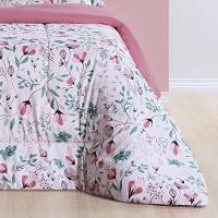 Kit Edredom + Jogo De Cama Avere 200 Fios Queen 07 Peças 100% Poliéster - Bothanica