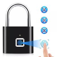 Cadeado Inteligente Com Desbloqueio Por Impressão Digital - 2