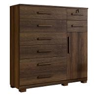 Cômoda Bela Plus 8 Gavetas E 1 Porta Imbuía - 3