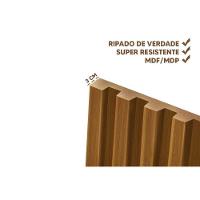 Módulo Ripado 40cm P- Painel De Sala Nature Fosco - Linea Brasil - 3