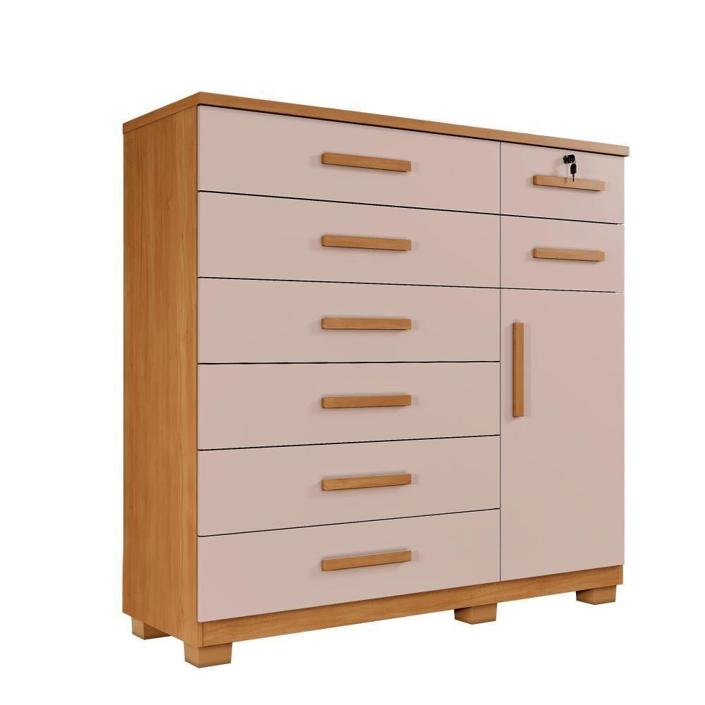 Cômoda Bela Plus 8 Gavetas E 1 Porta Cin/off - 3