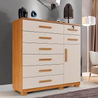 Cômoda Bela Plus 8 Gavetas E 1 Porta Cin/off - 1