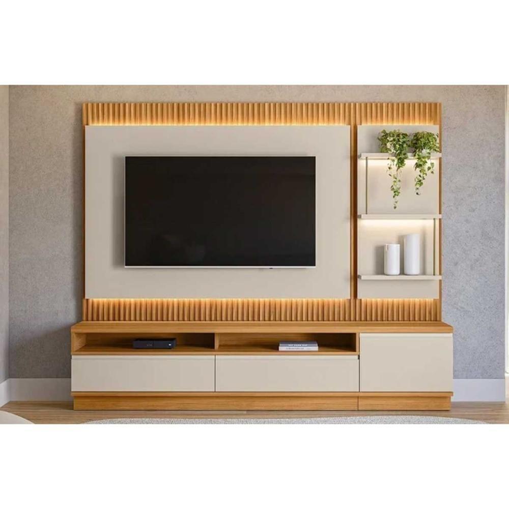 Módulo São Paulo 58cm P- Painel De Sala Tauari-off White Fosco - Linea Brasil - 4