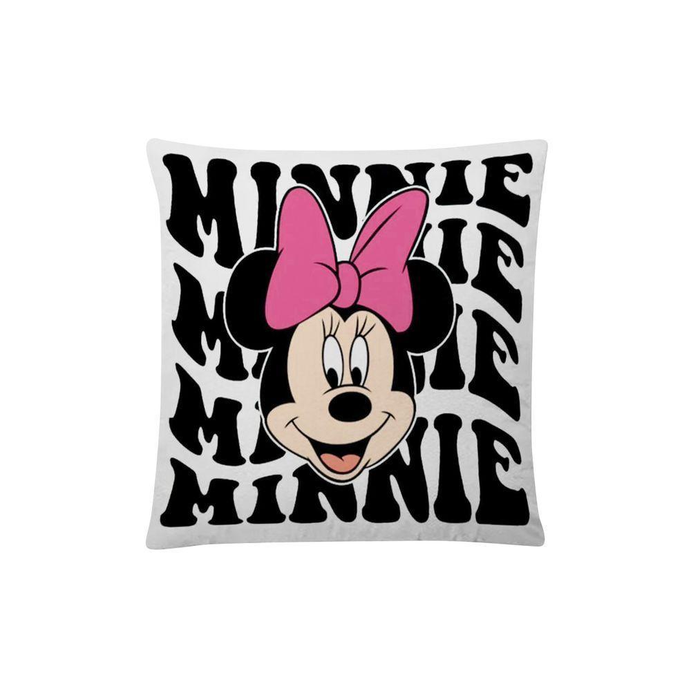 Kit 02 Capas De Almofada Infantil Personagens + Almofada Nó Mickey 02 Nó Rosa - 5