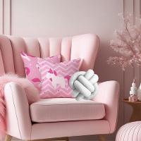 Kit 02 Capas De Almofada Infantil Personagens + Almofada Nó Unicornio Pink Nó Branco - 3