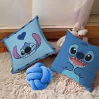 Kit 02 Capas De Almofada Infantil Personagens + Almofada Nó Stitch 03 Nó Azul - 2