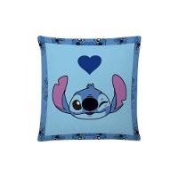 Kit 02 Capas De Almofada Infantil Personagens + Almofada Nó Stitch 03 Nó Azul