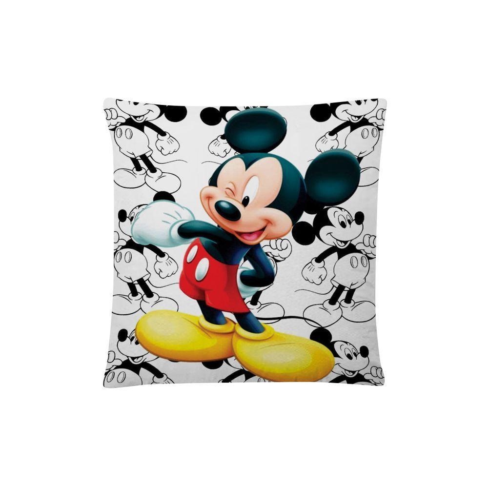 Kit 02 Capas De Almofada Infantil Personagens + Almofada Nó Mickey 06 Nó Vermelho - 4