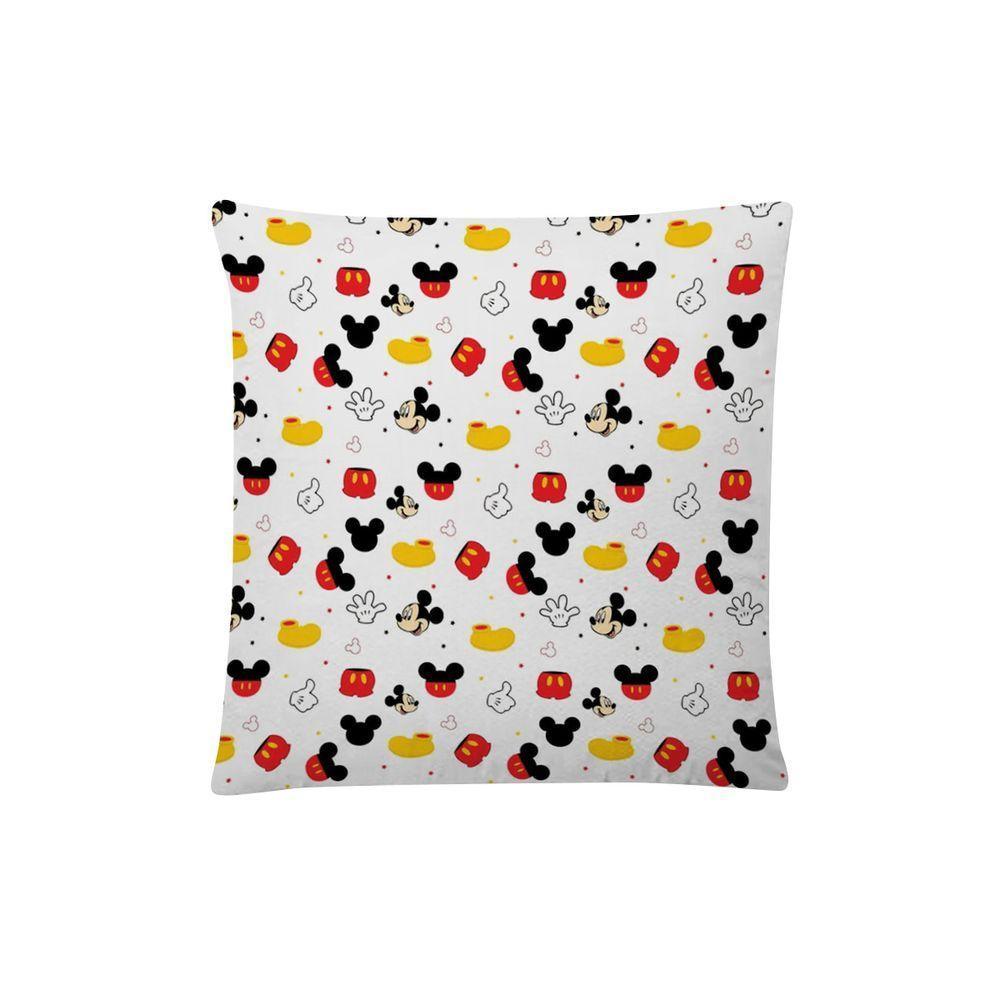 Kit 02 Capas De Almofada Infantil Personagens + Almofada Nó Mickey 06 Nó Vermelho - 5