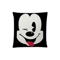 Kit 02 Capas De Almofada Infantil Personagens + Almofada Nó Mickey 04 Nó Preto - 5