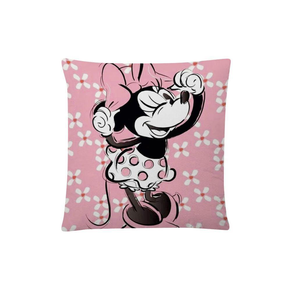 Kit 02 Capas De Almofada Infantil Personagens + Almofada Nó Mickey 01 Nó Rose - 4
