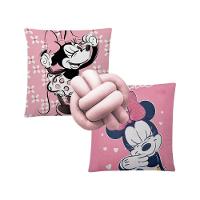Kit 02 Capas De Almofada Infantil Personagens + Almofada Nó Mickey 01 Nó Rose - 1