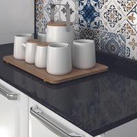 Balcão De Cozinha Em Aço 3 Portas 2 Gavetas Branco Luce Itatiaia Branco - 5