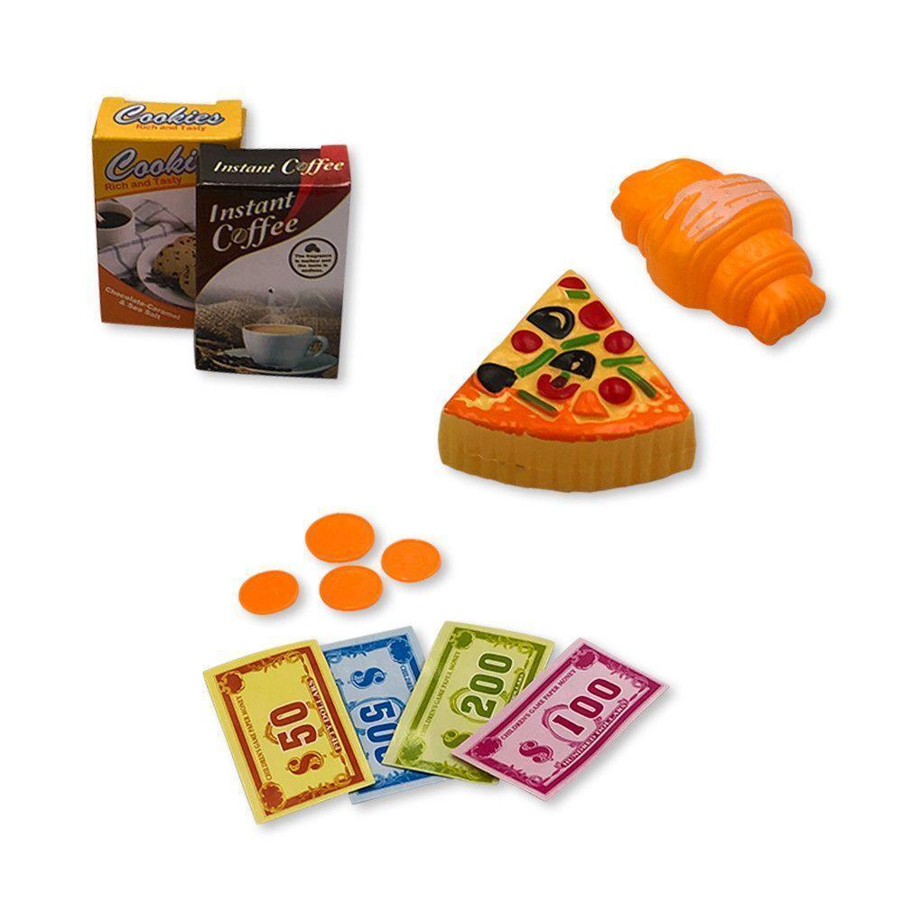 Mini Caixa Registradora Infantil Com Luz E Som Caixa De Supermercado - 2