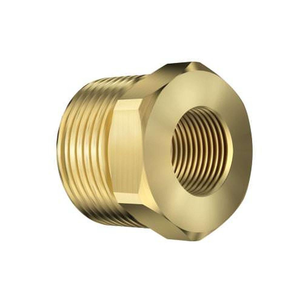 Bucha Redução 1-2 Npt Externo X 3-8 Npt Interno - Liga De Cobre - Uso Com Gás - 1