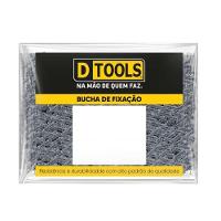 Bucha Com Anel 10mm (saco Com 500) - Fixação Em Paredes De Tijolo, Cimento E Concreto - 2