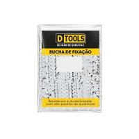 Bucha Para Gesso Nº1 (4 A 15mm) - Embalagem Com 250 Peças - Fixação Em Drywall - Dtools - 2