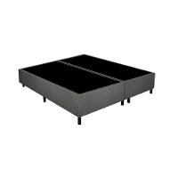 Base Box Unitária Para Conjunto Queen 79x198x27cm New York Cinza - 1