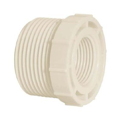 Bucha De Redução Pvc 1'' X 1-2'' Plastubos - Junta Roscável - Resistente 750kpa