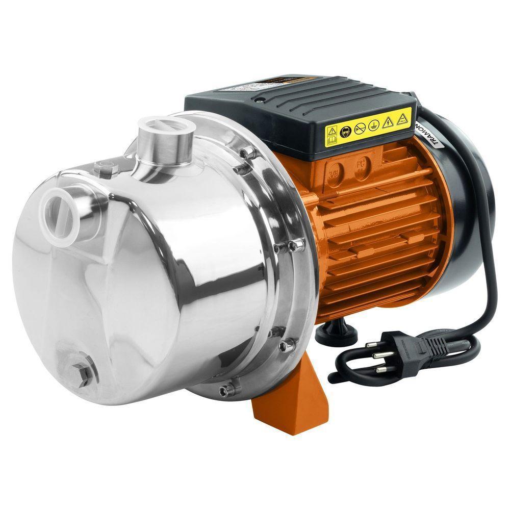 Bomba D'água Elétrica Autoaspirante Inox Tramontina Bta10i - 1hp | 0,75 Kw - Multiuso E Industrial Tramontina - 1