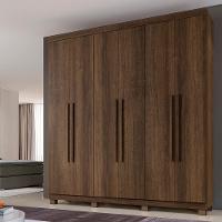 Roupeiro Verona 6 Portas 3 Gavetas Imbuía - 1