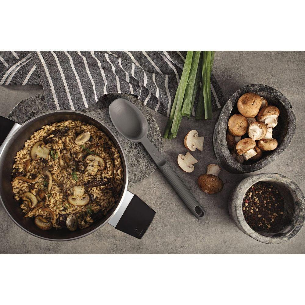 Colher Para Servir Tramontina Softta Em Silicone Cinza Tramontina - 2