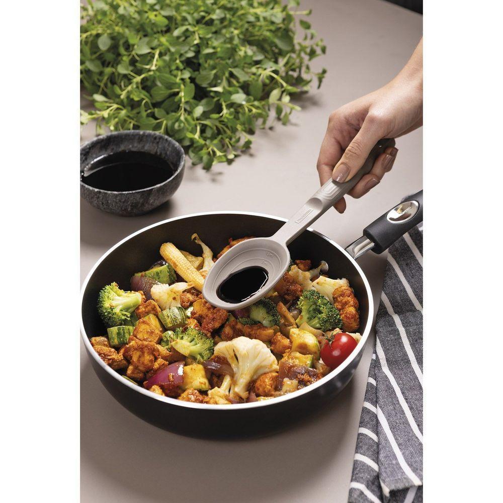 Colher Para Servir Tramontina Softta Em Silicone Cinza Tramontina - 3