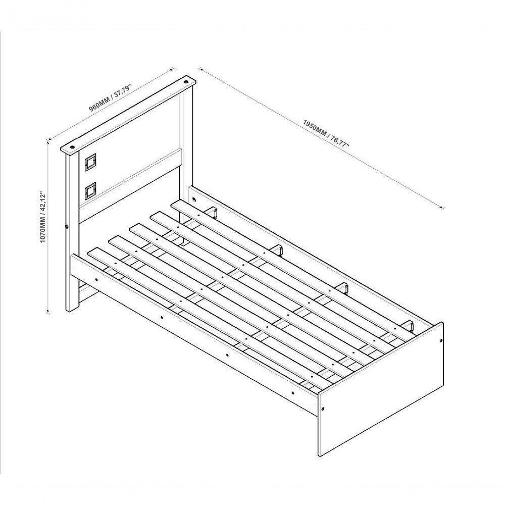 Cama Barcelona Solt. Nature C/ Aux. E 02 Colchões - Tebarrot - 4
