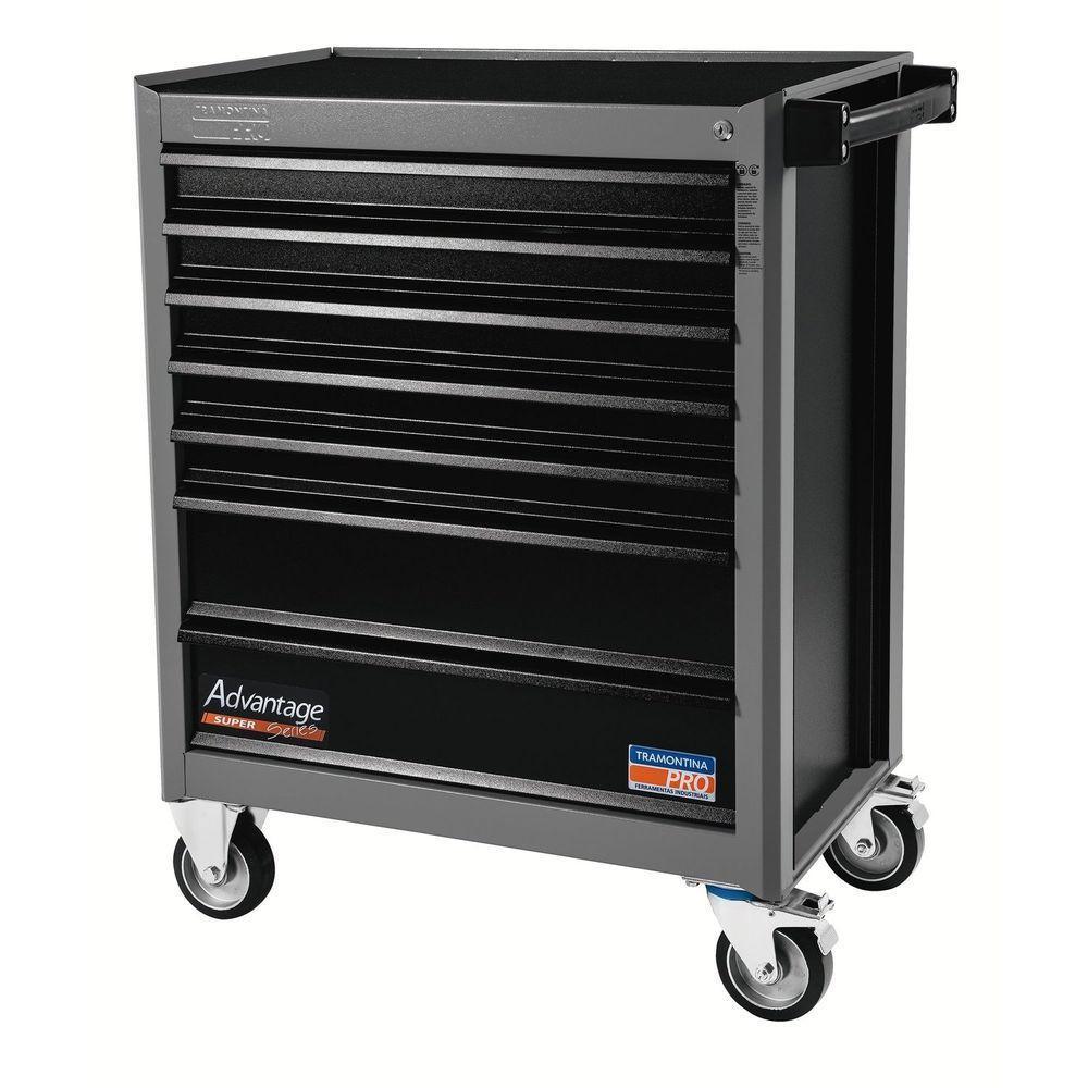 Carro Para Ferramentas 7 Gavetas - 180 Peças Tramontina Pro Tramontina - 1