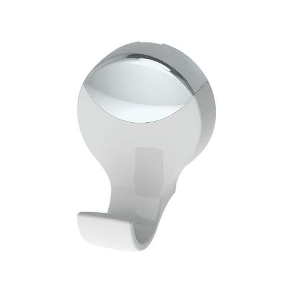 Cabide Lavello Branco-cromado 6,2x4,5x5,4cm - Herc - 1