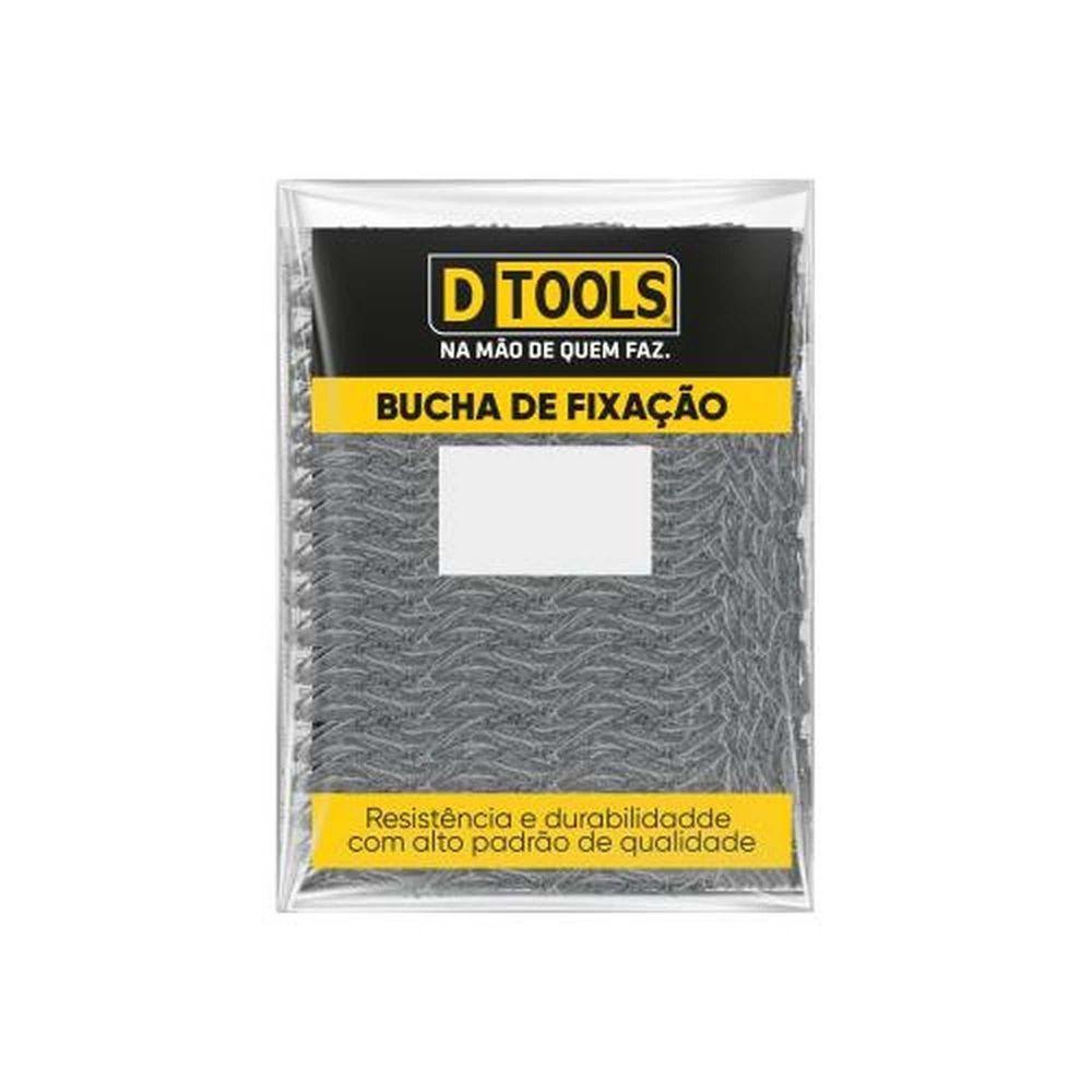 Bucha Para Tijolo Furado Nº10 - Caixa Com 250 Unidades - Fixação De Armários E Prateleiras - 2