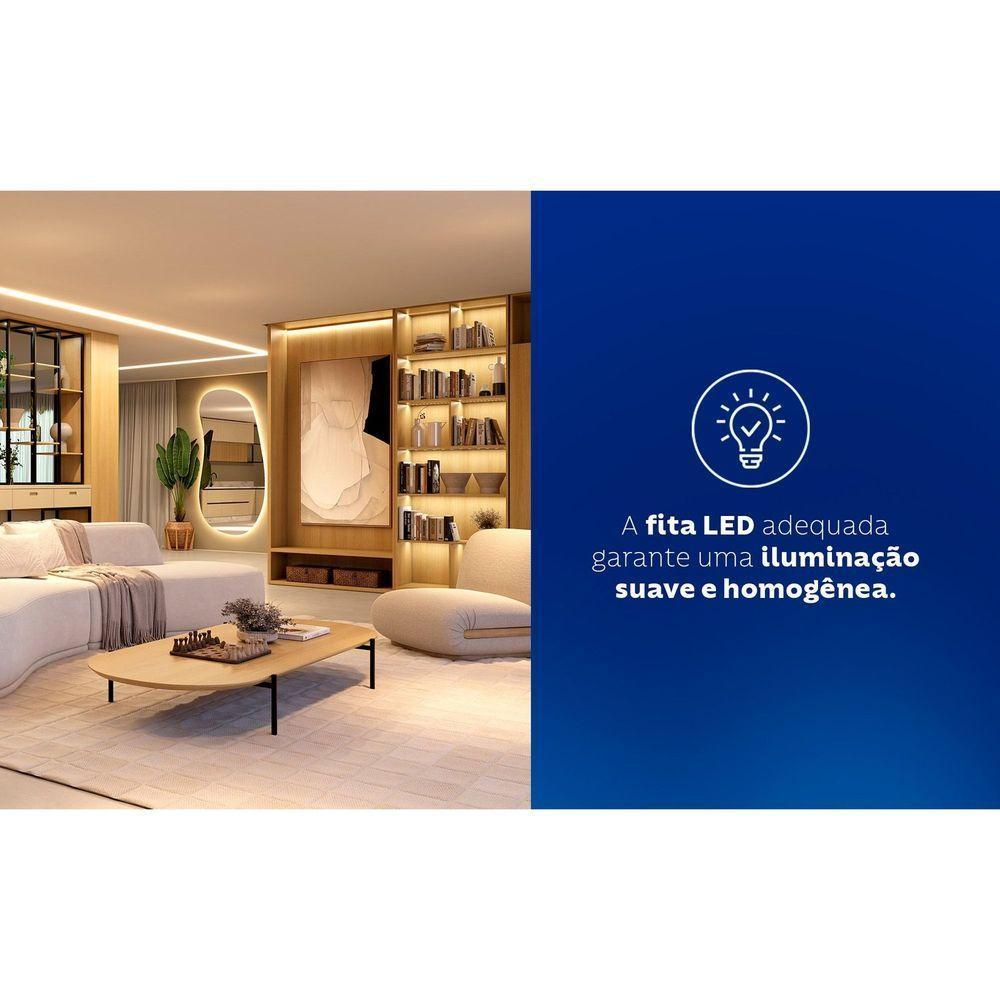 Fita Led Cob Tramontina 10 W 12 V 6500 K Luz Branca 5 M Tramontina - 2