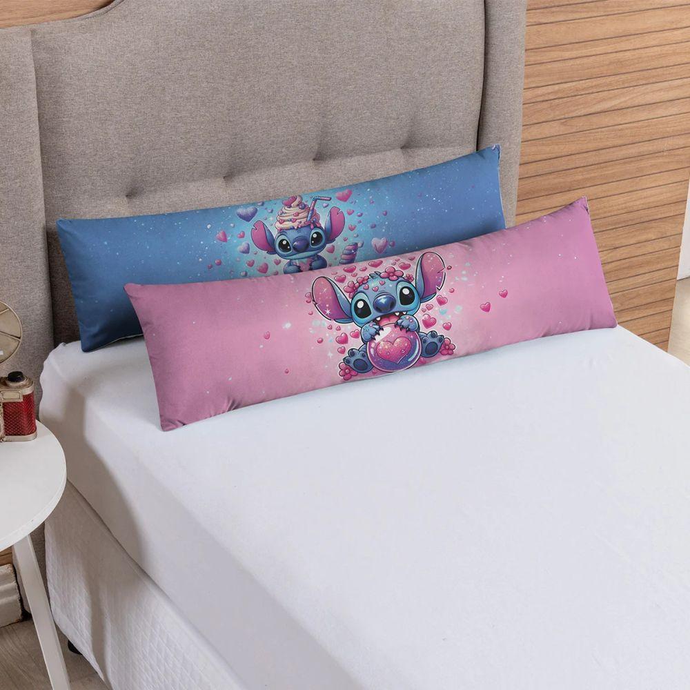 Travesseiro De Corpo Infantil 75cm X 20cm Kit 02 Peças Stit - 1