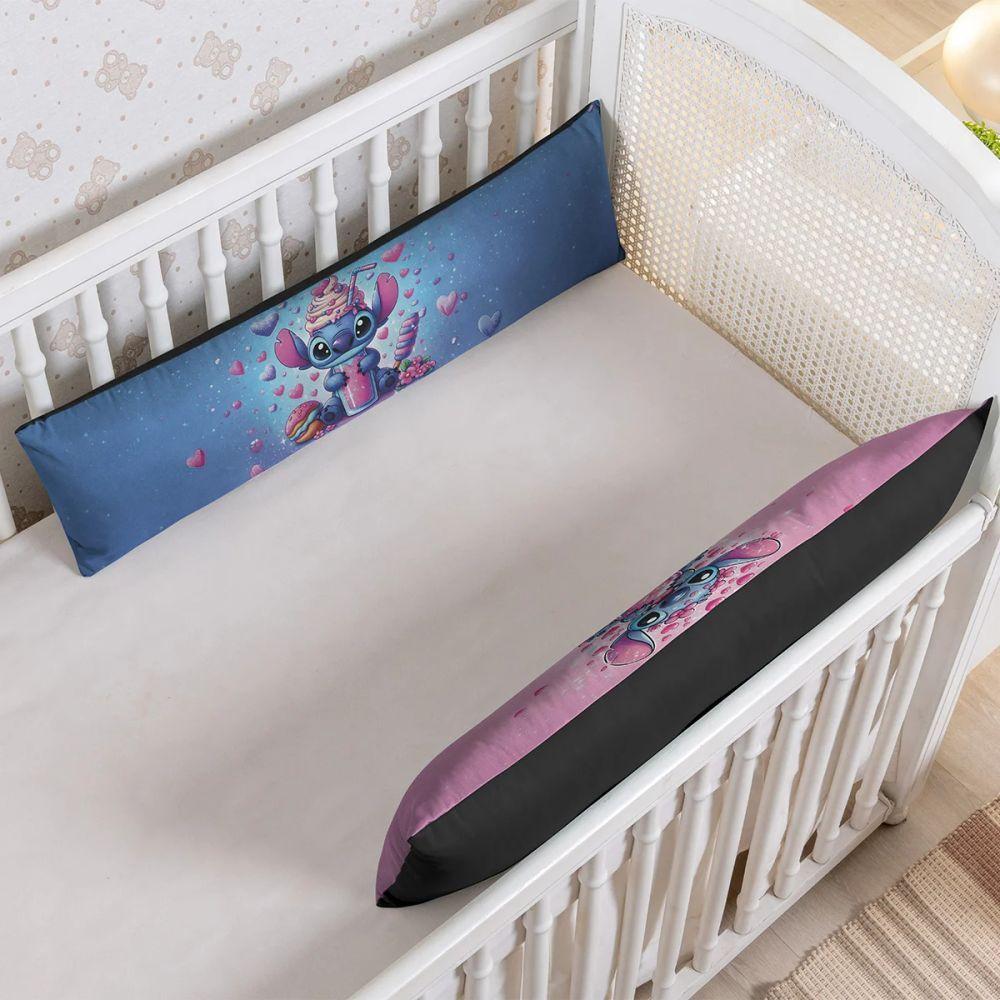 Travesseiro De Corpo Infantil 75cm X 20cm Kit 02 Peças Stit - 2